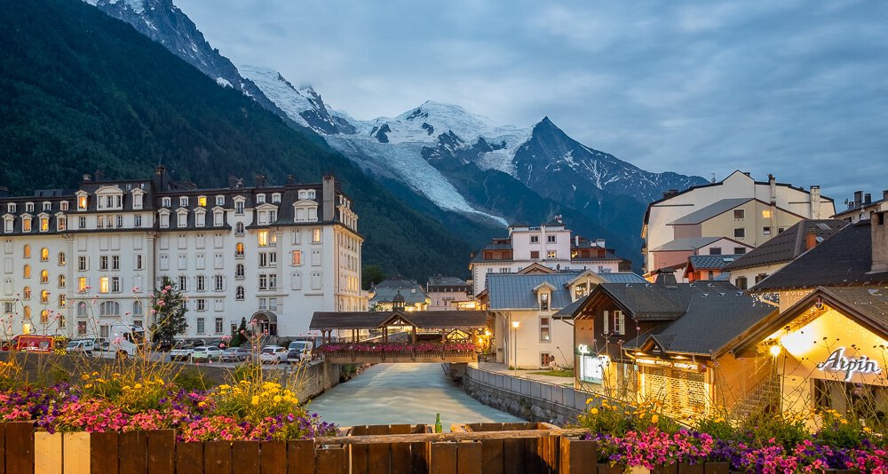 Chamonix at Night