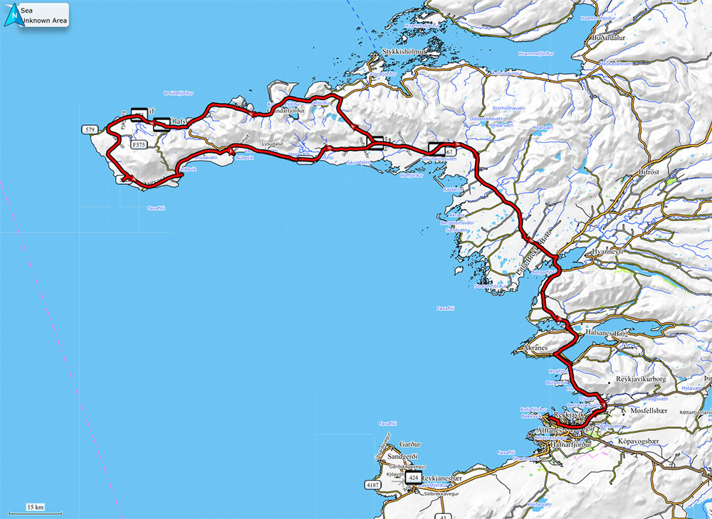 Snaefellsnes Tour Road