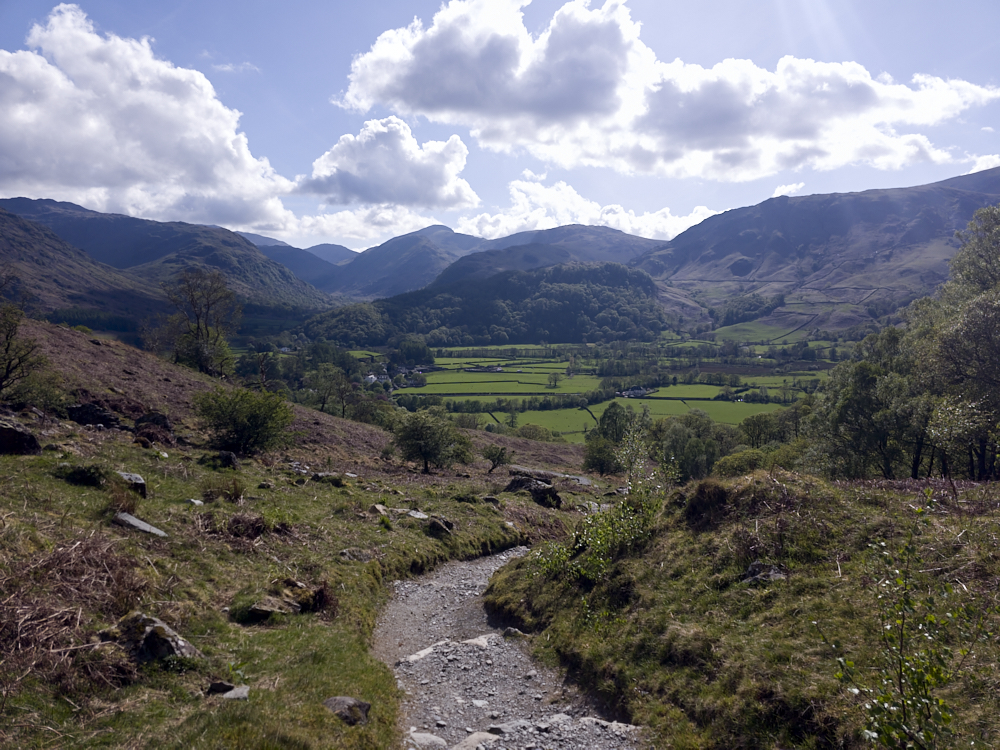 Decending to Borrowdale